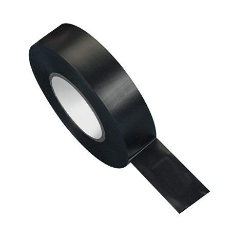 Gocableties Black PVC Electrical Tape, 19mm × 20m product photograph